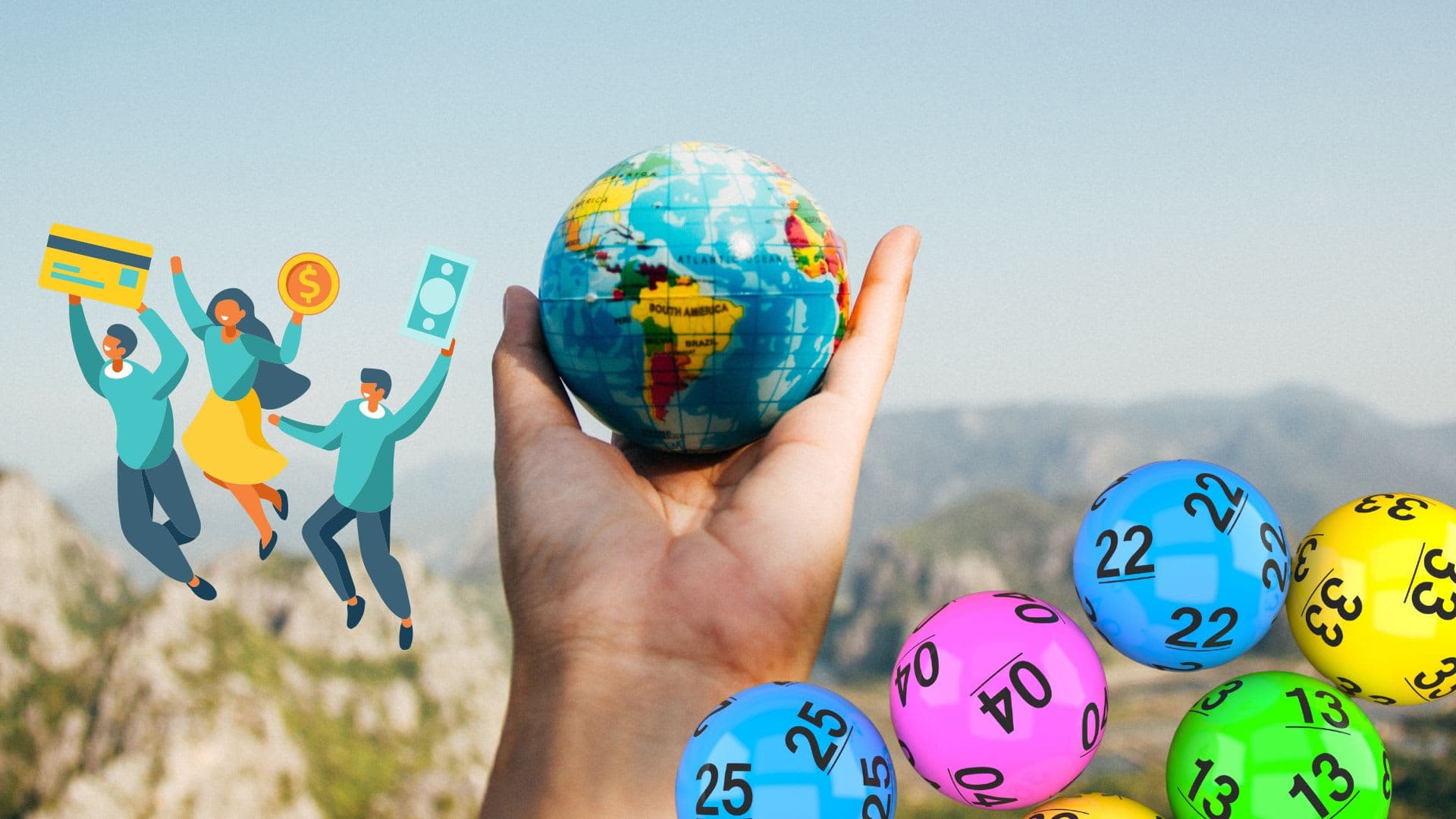 Distribusi Lotere Di Seluruh Dunia image